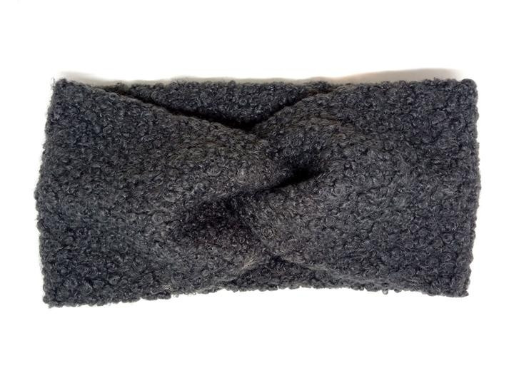 Повязка теплая на голову графит Киев - изображение 1