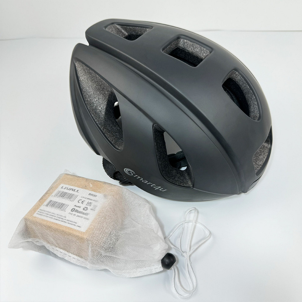 Захисний шолом Smart4u R55 (L) Black (58-62см), акустика, мікрофон, сигнали поворотів та стопів, додаток, пульт BR80 Київ - фото 8