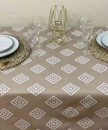 Ecotton Скатертина Ecotton DUCK 170х220 см водовідштовхувальна бежева 1003-11 Beige Коломия