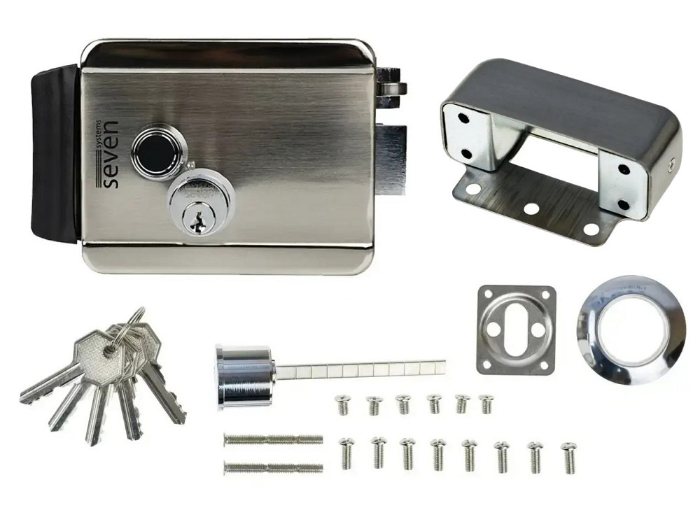 Комплект домофона 4.3 дюйма з електромеханічним замком на калітку SEVEN KD-7822d Київ - фото 6