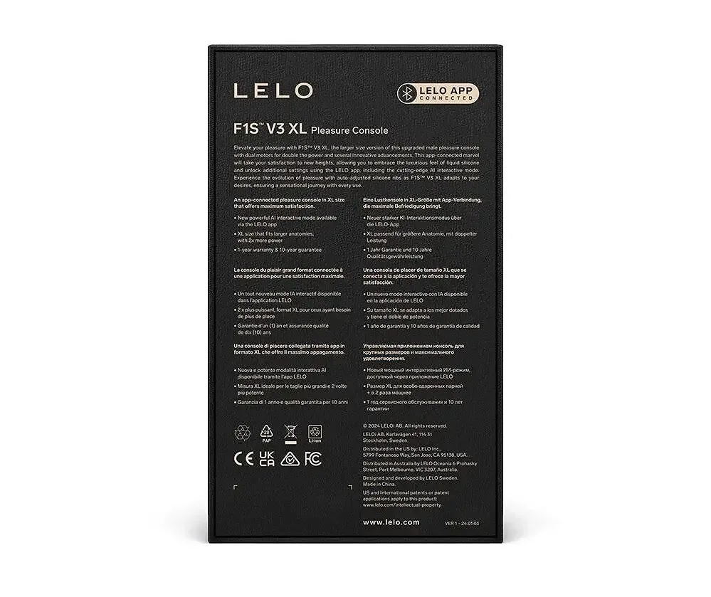 Смарт-мастурбатор LELO F1S V3 XL Teal Львів - фото 5