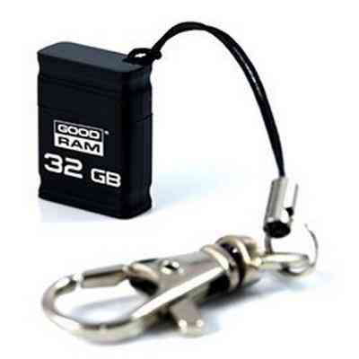 USB флеш накопичувач Goodram 32GB Piccolo Black USB 2.0 (UPI2-0320K0R11) Вінниця