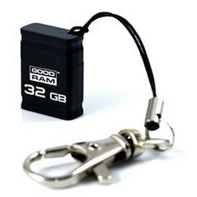 USB флеш накопитель Goodram 32GB Piccolo Black USB 2.0 (UPI2-0320K0R11) Винница - изображение 3