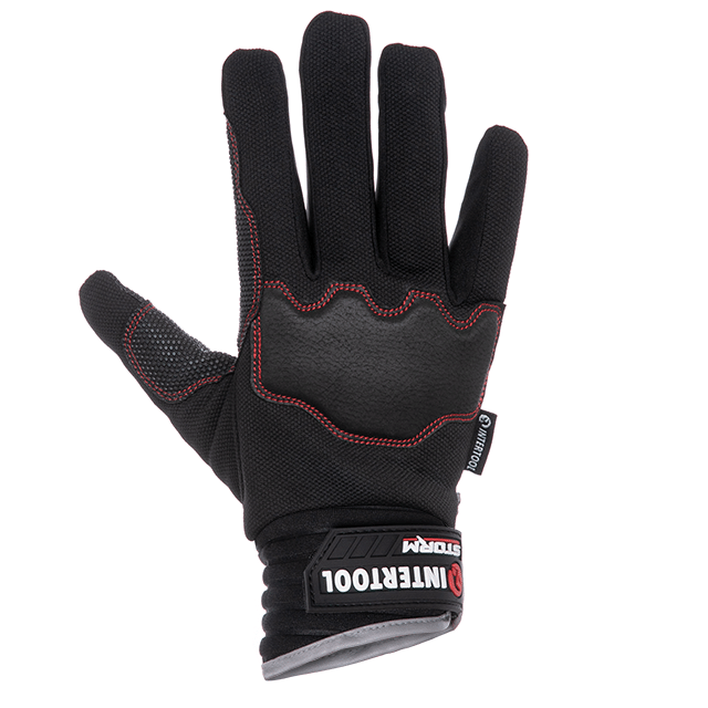 Перчатка из спандекса, антискользящее покрытие ладони, защита суставов пеноматериалом, усиление на большом и указательном пальцах, Киев - изображение 2