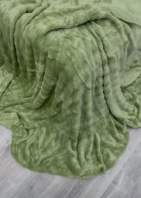 Плед-покривало 200х230 см (+-5см) Soft Night  Салатовий (87-130) Київ - фото 8