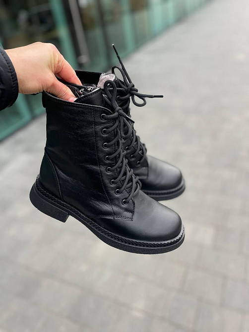 Edan Instruments Черевики жіночі EDAN 278 чорні (зима, шкіра натуральна) (5742) Коломия - фото 8