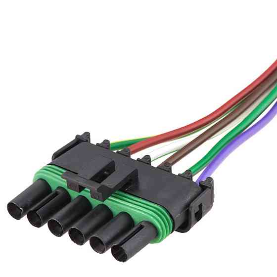 Роз'єм конектор с проводом, 6-кон., 12015799, APTIV (Delphi) Америка, Корея, Buick, Cadillac, Chevrolet, Daewoo, GMC, Isuzu Київ