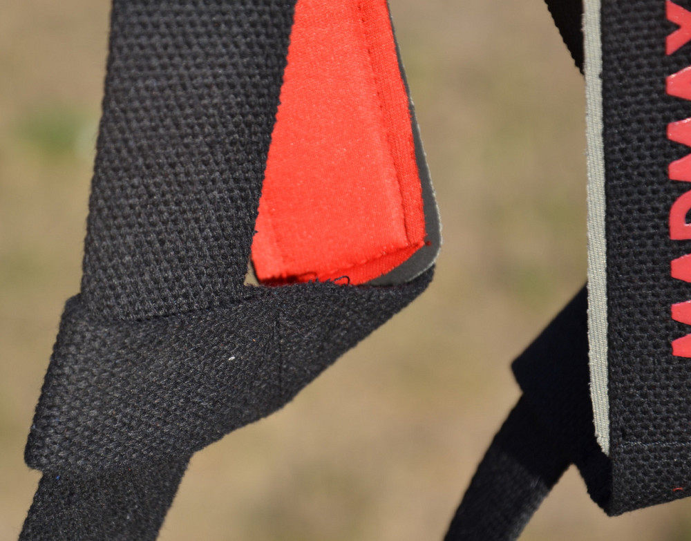 Лямки для тяги MadMax MFA-267 PWR Straps Black/Grey/Red Луцьк - фото 9