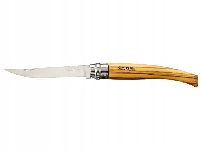 Кухонний Ніж філейний з чохлом у пеналі Opinel No.10 "Slim" (001090) Нержавіюча сталь Нововолинськ - фото 3