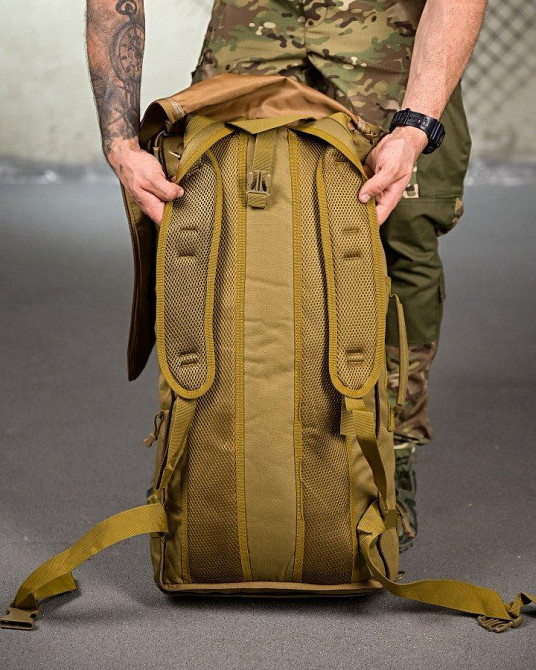Тактичний рюкзак-баул X-TACTICAL coyot ПП4723 Одеса - фото 9