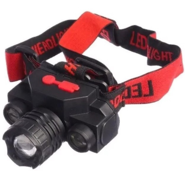 Ліхтарик налобний акумуляторний KX-1805 COB XPE. Вінниця - фото 1