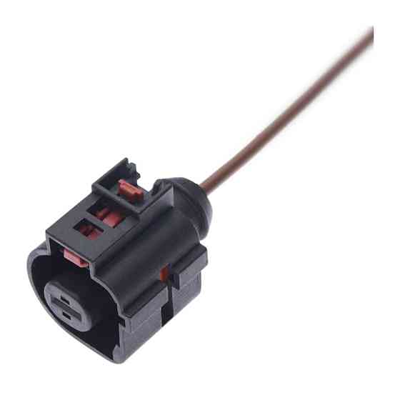 Роз'єм конектор с проводом, 1-кон., Втягивающее Реле Стартера, 1K0973751, VAG Германия, Audi, Bugatti, Porsche, Seat, Skoda, VW Київ