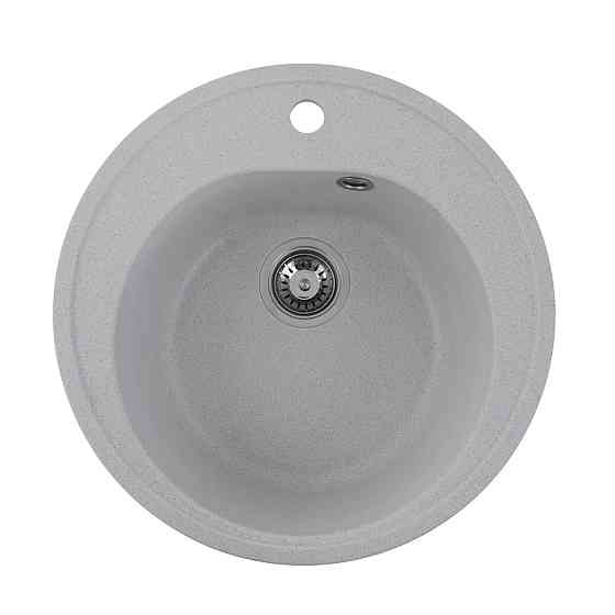 VALESO Гранітна мийка для кухні VALESO LUNA 510 матова Біла в крапку Київ