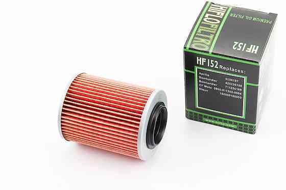 Фільтр-елемент масляний HF152 (56x74мм) APRILIA ETV/RSV/SL1000, Bombardier ATV 330/400/650/800 Outlander, Can-Am ATV 400/500/650/800 Outlander Бершадь