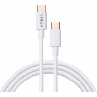 Дата кабель USB-C to USB-C 1.0m 45W PVC Vinga (VCPCTC45W) Киев - изображение 1