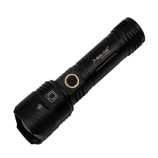 Ліхтар X-BALOG BL-L-12-P100 алюмінієвий (діапазон до 1000 м) з опцією PowerBank L-095 Київ - фото 7