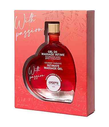 Розпродаж!!! Масажний гель EXSENS With Passion Candy Apple 50 мл (термін 04.2027) Sex Aura Київ