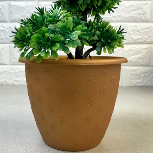 Вазон Верона 13*10см бронзовий Алеана Житомир - фото 2