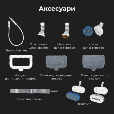 Пароочиститель AENO ASM0001 Винница - изображение 7