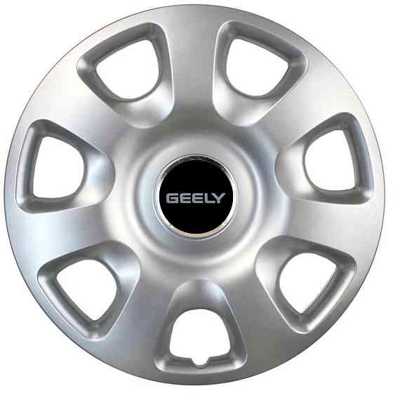 Автомобильные модельные колпаки R15 Geely 336 4шт, SJS, серебристые Киев