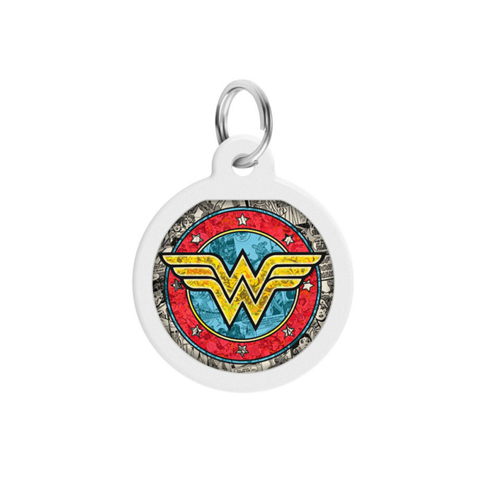 Адресник для собак и кошек металлический WAUDOG Smart ID с QR паспортом, рисунок 