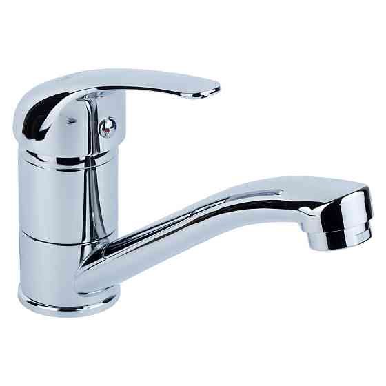 TAU Смеситель TN Ø35 для кухни гусак прямой 150мм на шпильке (КРАТНО 2ШТ) TAU TN-2B142C (984610 Київ