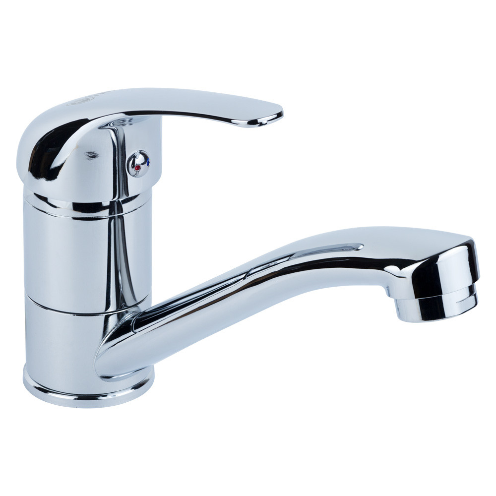 TAU Смеситель TN Ø35 для кухни гусак прямой 150мм на шпильке (КРАТНО 2ШТ) TAU TN-2B142C (984610 Киев - изображение 1