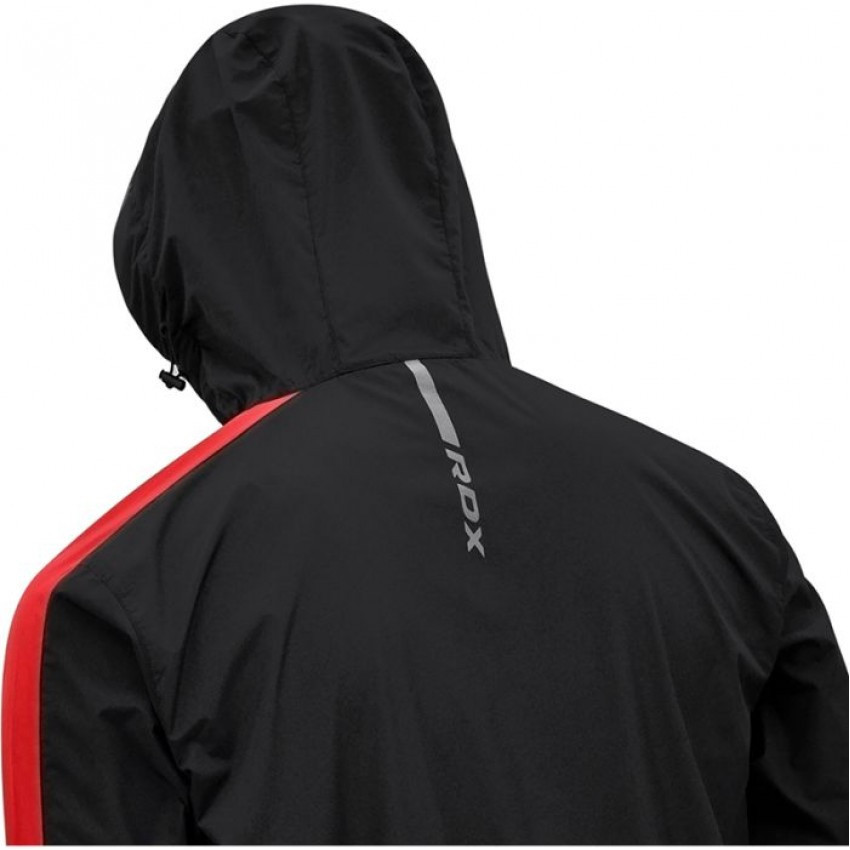 Спортивний костюм RDX з капюшоном для зниження ваги та активних тренувань Костюм сауна Костюм для схуднення L Київ - фото 5