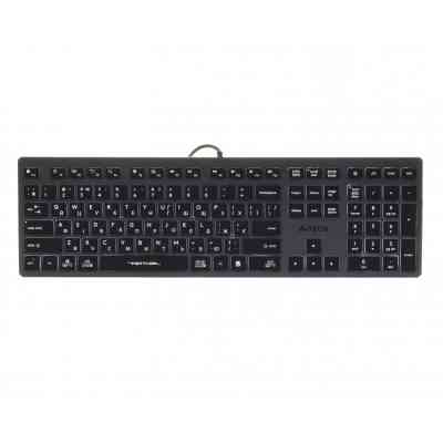 Клавіатура A4Tech FX60 USB Grey White backlit Вінниця