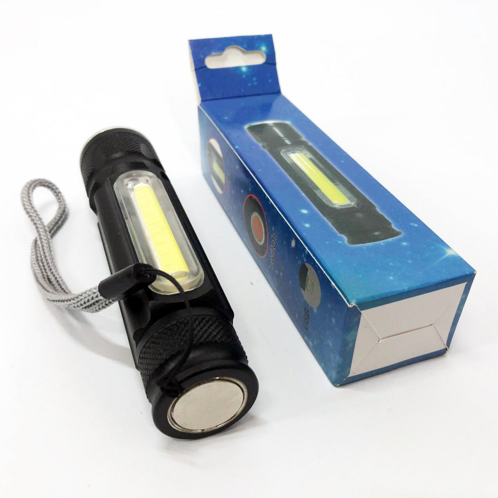 Портативный LED фонарь на батарее Police, Ручной светильник с мощным лучом, Мощный светодиодный фонарь UQ-20 Львов - изображение 2