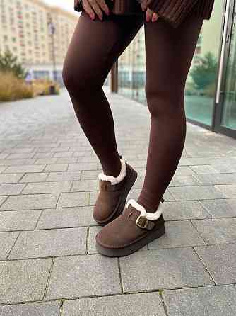 Уги жіночі ALLSY 202033 коричневі (зима, замша натуральна) (6012) 41 Коломыя