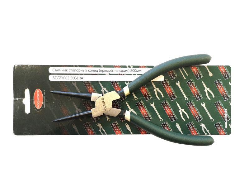 Знімач стопорних кілець прямий на стиск (L-140мм), в блістері Одеса - фото 1