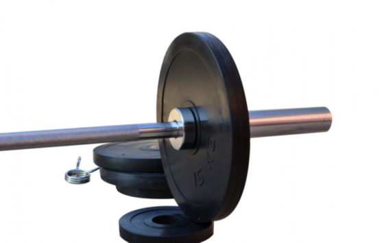 Диск прогумований 15 кг на олімпійський гриф 50 мм Гантелі, гирі, штанги і диски металевий Київ