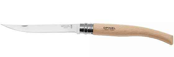 Кухонний ніж філейний Opinel No.12 «Slim Beech» (002560) Нержавіюча сталь Нововолинськ