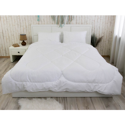 Одеяло Руно силиконовое белое Вафелька 140х205 (321.52СЛБ_Білий_1) Винница - изображение 4