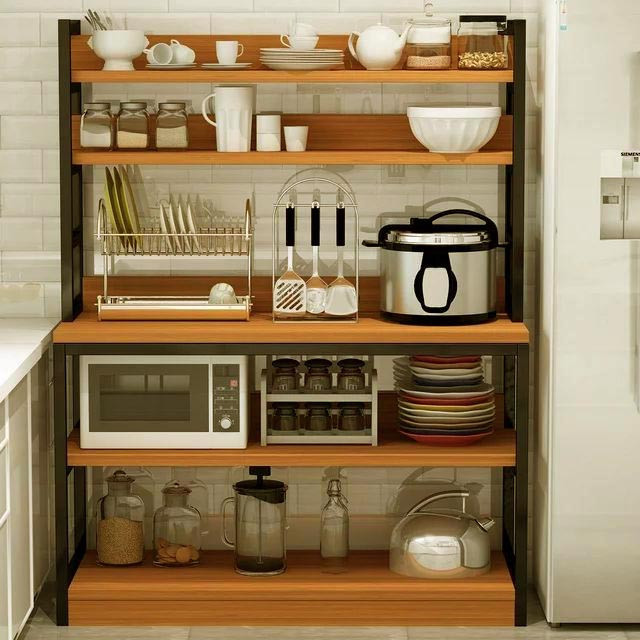 Стелаж кухонний "Нампа" венге-охра Миколаїв - фото 1