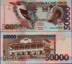 Сан - Томе и Принсипи 50000 dobras 1996 Pick 68а UNC Полтава