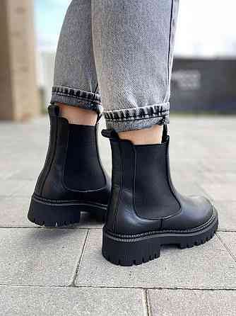 Lonza Черевики жіночі LONZA 382-3561 чорні (зима, шкіра натуральна) (5184) 37 Коломыя