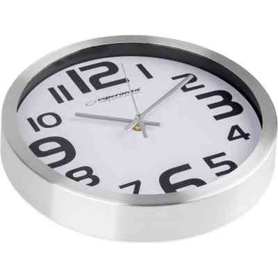 Настенные часы Esperanza Wall Clock Zurich 25 см White (EHC013W) Винница