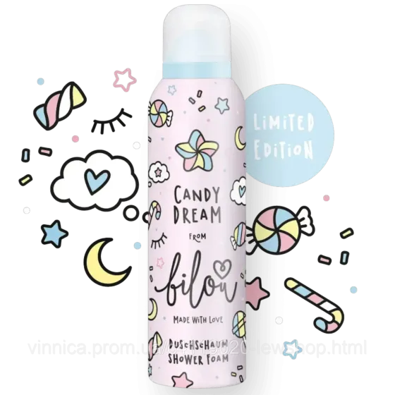 Пінка для душу Bilou Candy Dream 200 мл Чернівці