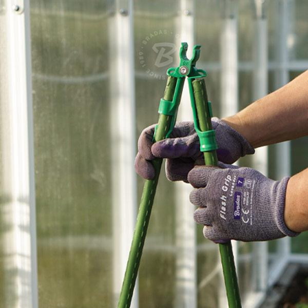 З'єднувач кутовий регульований для садових опор ⌀11мм 3шт. Bradas, Польща Київ - фото 3