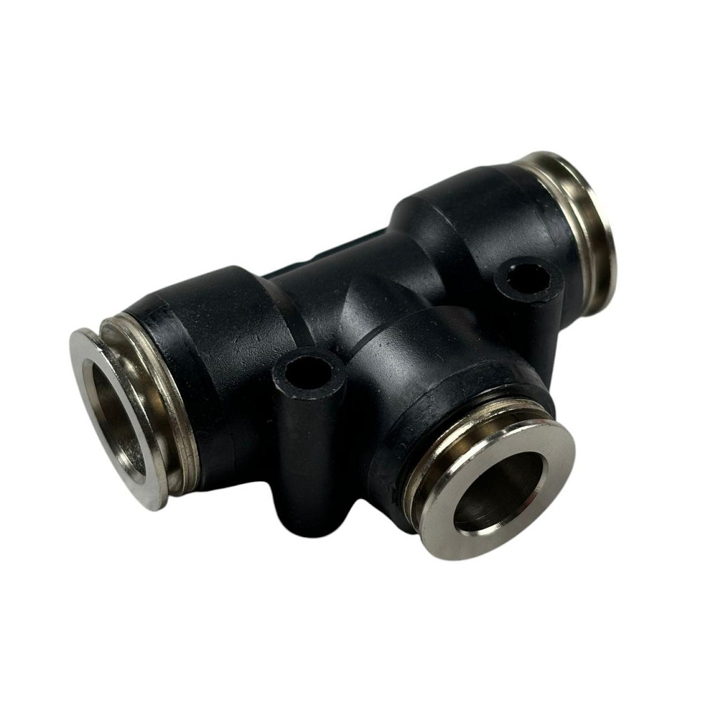 Аварійне метал+пластик трійник 12x10x12 з'єднання Мукачево - фото 2