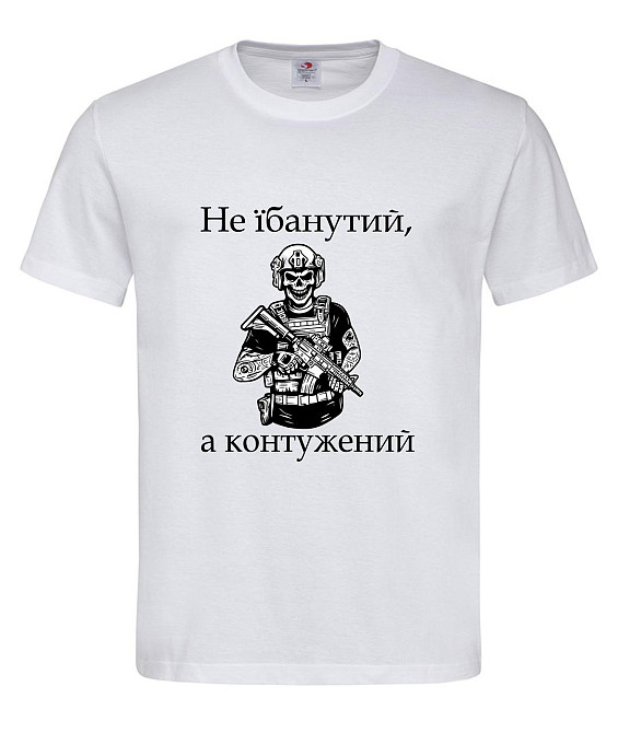 Футболка с принтом 