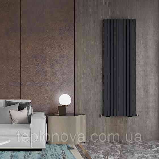 Дизайнерський радіатор 1500/590 (мм) антрацит IDEALE JOLANDA (бокове підключення) 11 10/1500/590 Чернівці