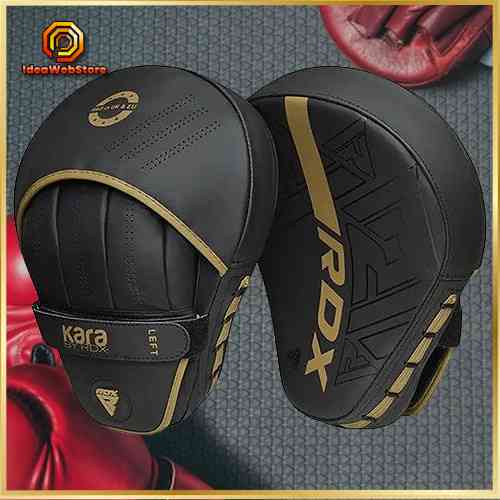Боксерські лапи рукавички відпрацювання для ударів, Лапи ручні для ударів боксу та кік-боксингу RDX F6 KARA Київ