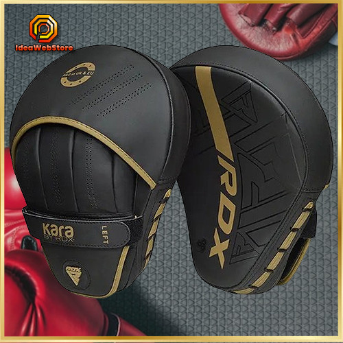 Боксерские лапы перчатки отработки для ударов, Лапы ручные для ударов бокса и кик-боксинга RDX F6 KARA Киев - изображение 6