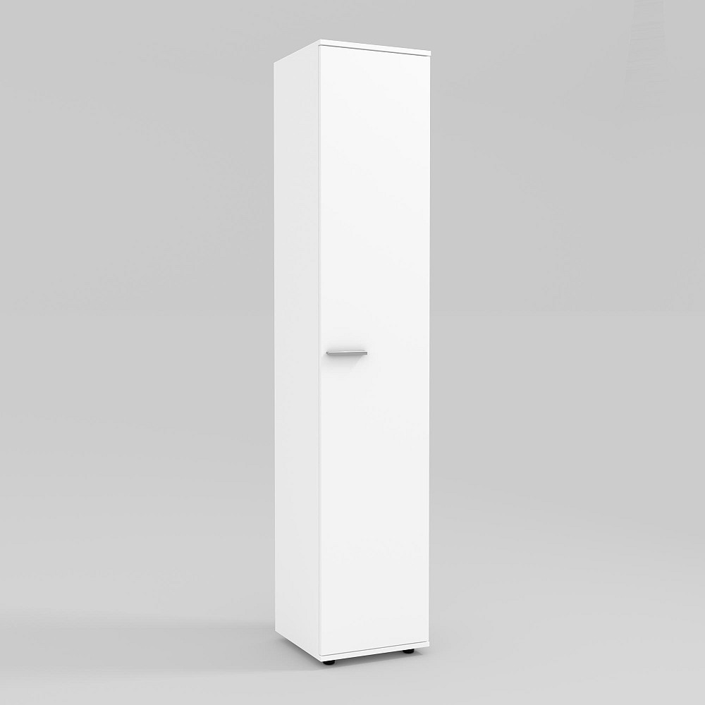 Пенал с полками Hugo H-3, Белый, 420/520/2120 Львов - изображение 1