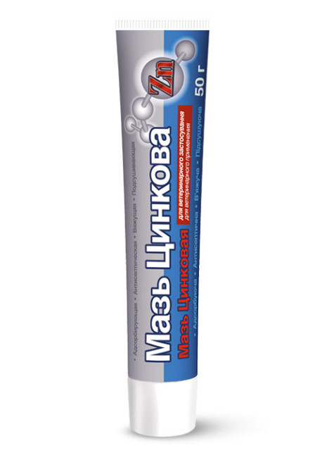 Мазь Цинковая 10% 50 г O.L.KAR. Винница - изображение 1