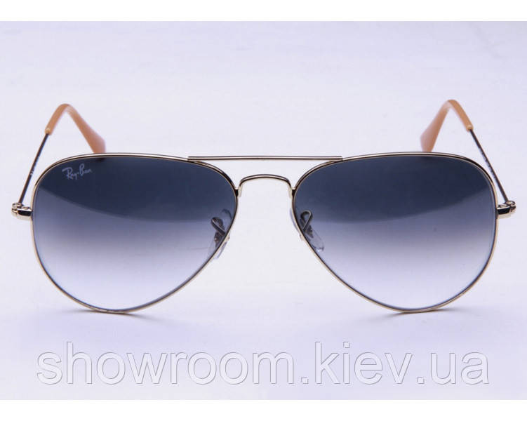 Жіночі сонцезахисні окуляри RB 3026 aviator large metal 001/32 (Lux) Київ - фото 1