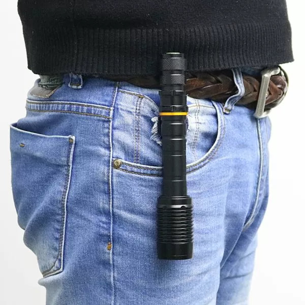 Ручной фонарик Bailong Police BL-2804-T6 + 2х18650 1000лм (5 режимов) с креплением для велосипеда Винница - изображение 8